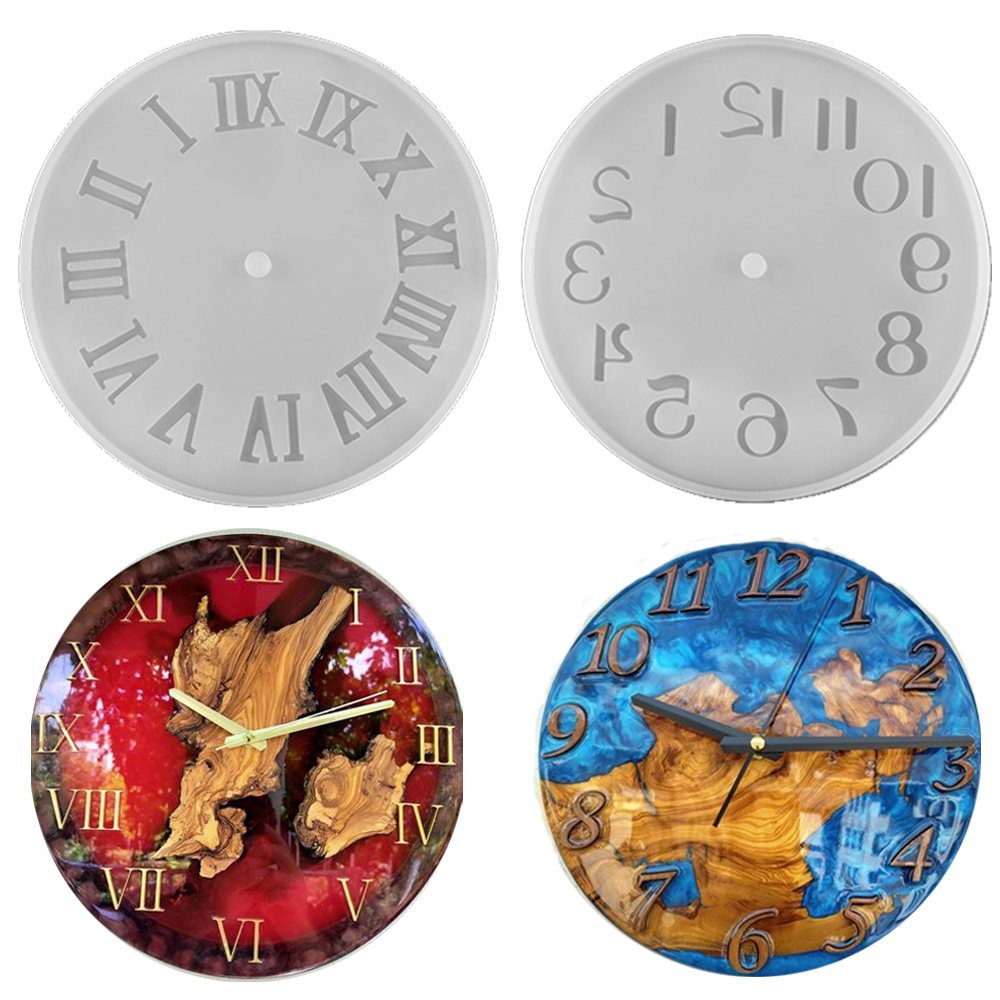 Clock Resin Molds Arabic Roman - Resin Art Tool Kit incelemesi ve fiyatı