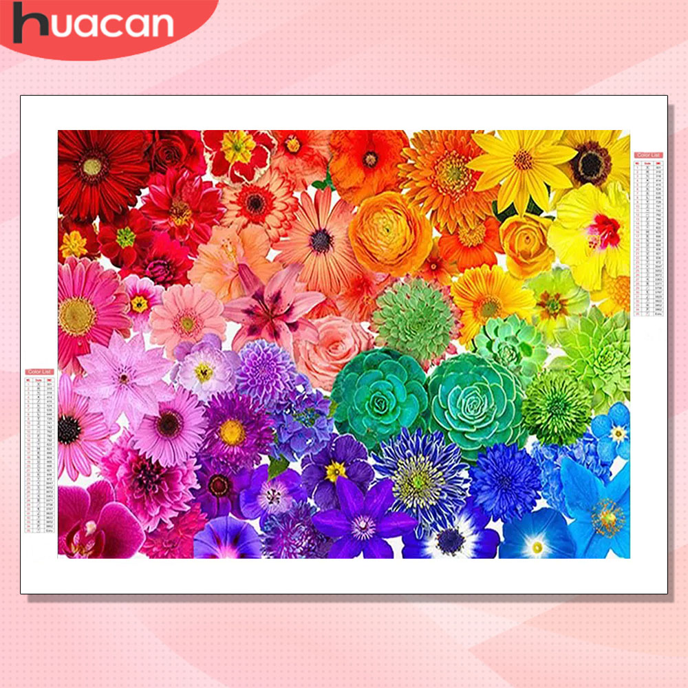HUACAN Diamond Art Kits Flower - Resin Art For Rose incelemesi ve fiyatı