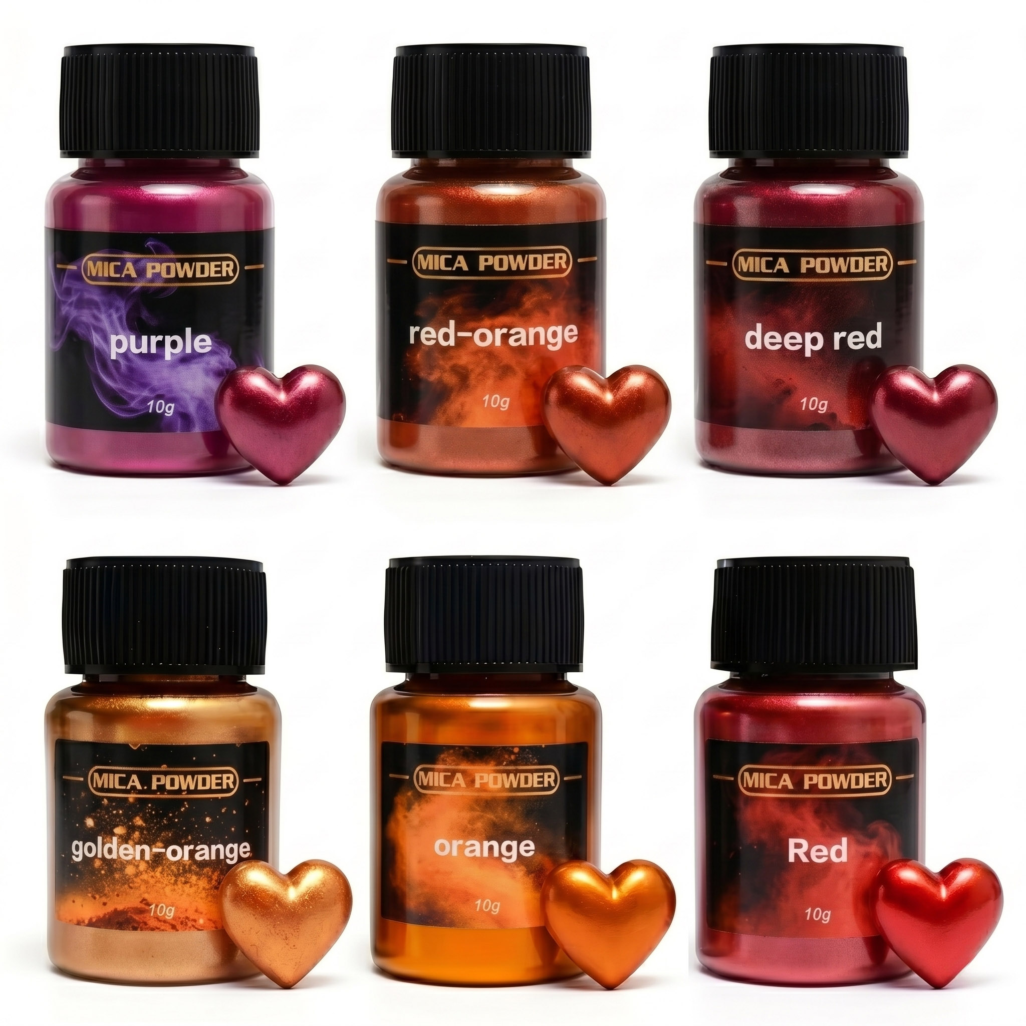 6Colors/Sets metallic powder p - Pearl Powder Resin incelemesi ve fiyatı