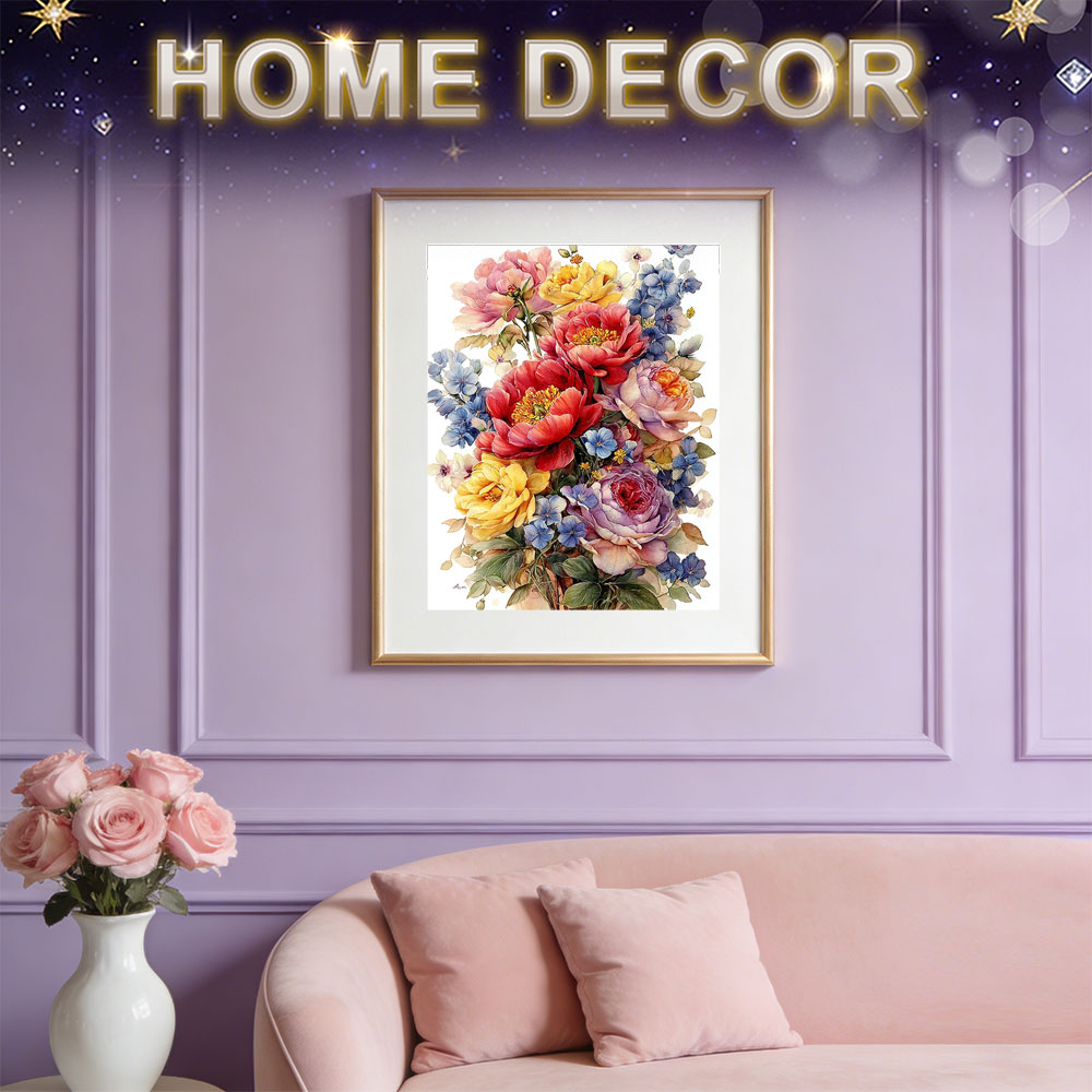HUACAN Diamond Painting Kit Fl - Resin Art For Rose incelemesi ve fiyatı