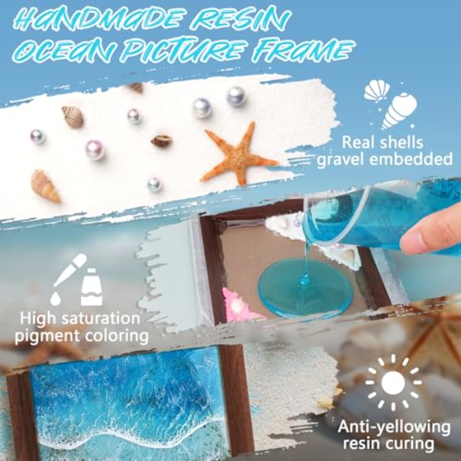 KISREL Ocean Resin Art Kit Cle - Resin Art Tutorial incelemesi ve fiyatı