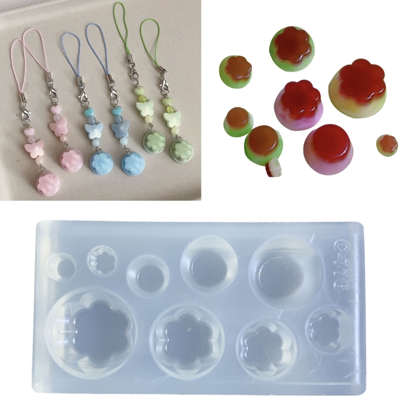 Cute Pudding Shape Silicone Mo - Resin Art Tool Kit incelemesi ve fiyatı