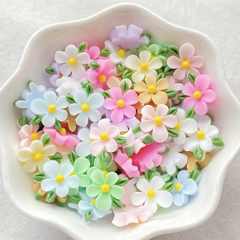 60pcs Mixed Resin Mini Colorfu - Resin Art For Rose incelemesi ve fiyatı