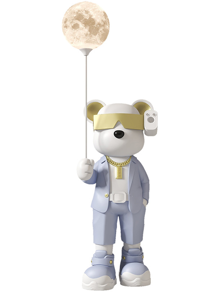 Home Decor Luminous Bear Statu - Resin Art Floor incelemesi ve fiyatı