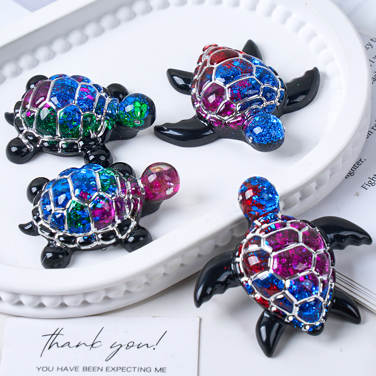 3D Sea Turtle Keychain Silicon - Resin Art Mould incelemesi ve fiyatı