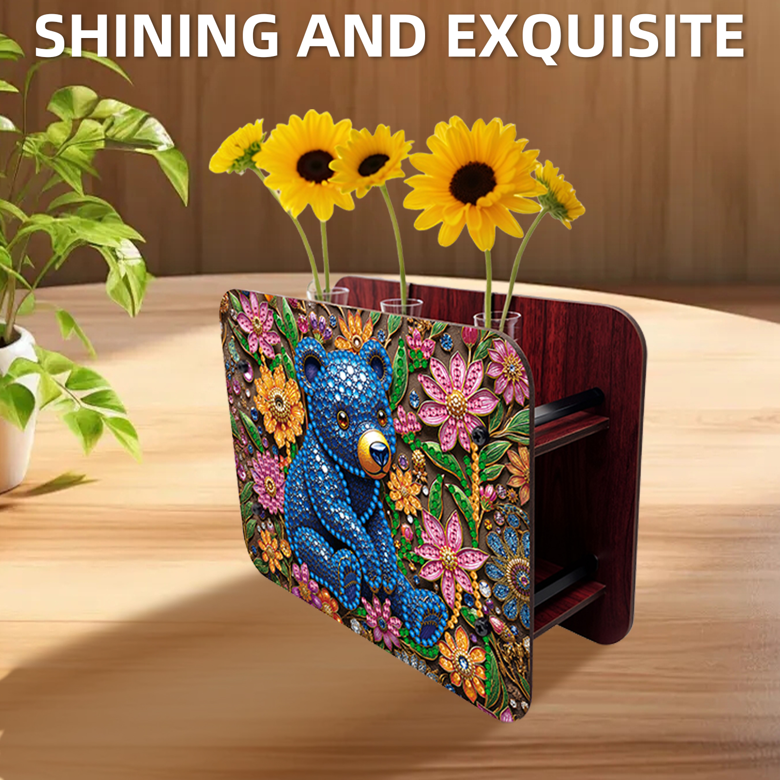 DIY Diamond Painting Wooden Tu - Resin Art Youtube incelemesi ve fiyatı
