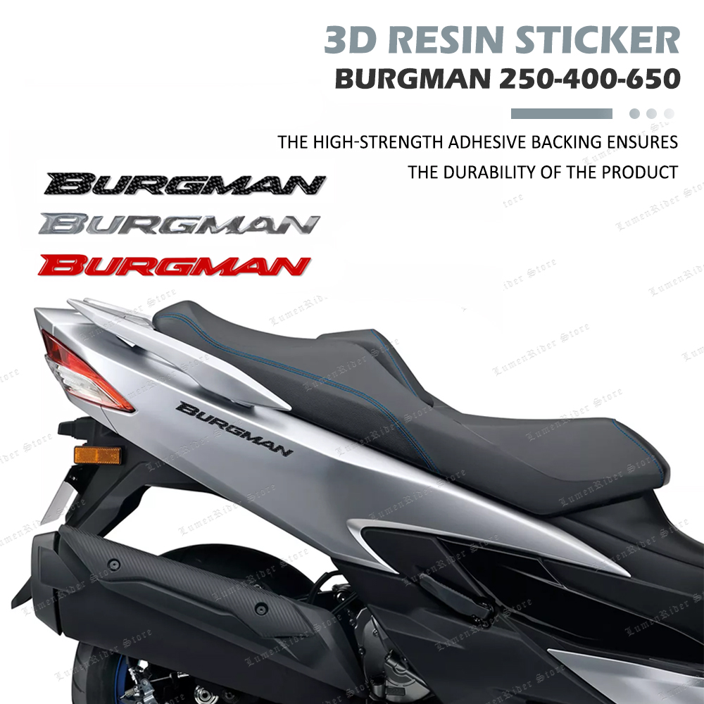 For Suzuki Burgman 250 400 650 - Resin Art Logo incelemesi ve fiyatı