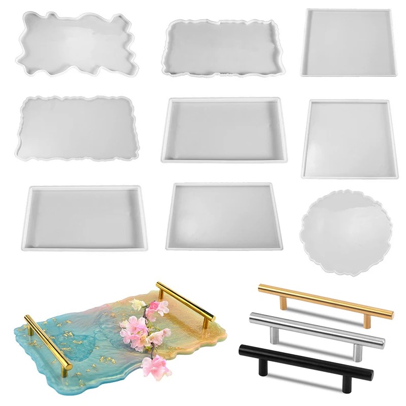 Tray Epoxy Resin Silicone Mold - Resin Art Mould incelemesi ve fiyatı