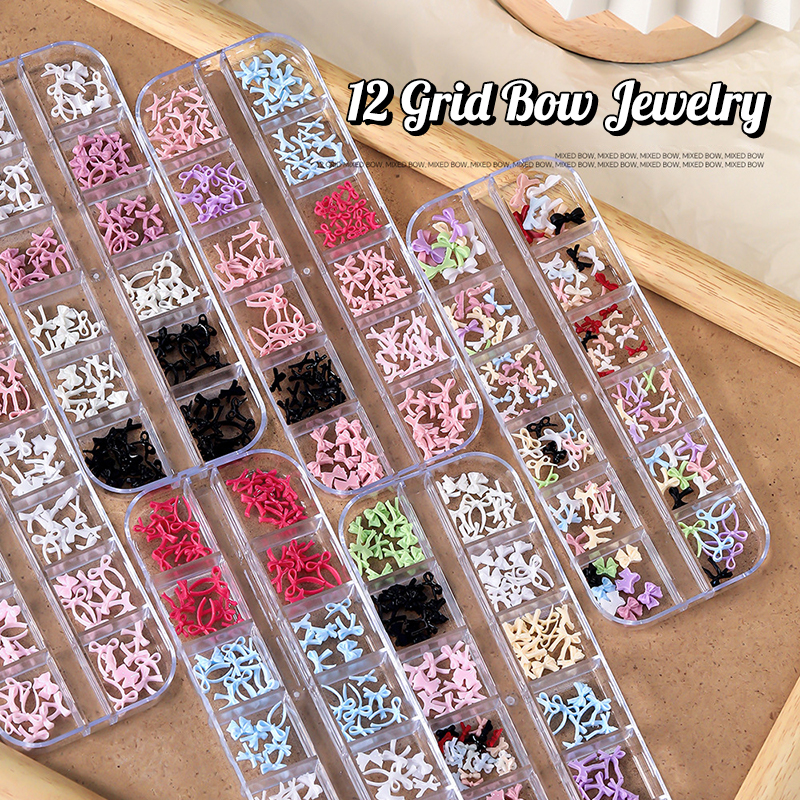 12 Grid Multiple Colors Bowkno - Resin Art Decor incelemesi ve fiyatı