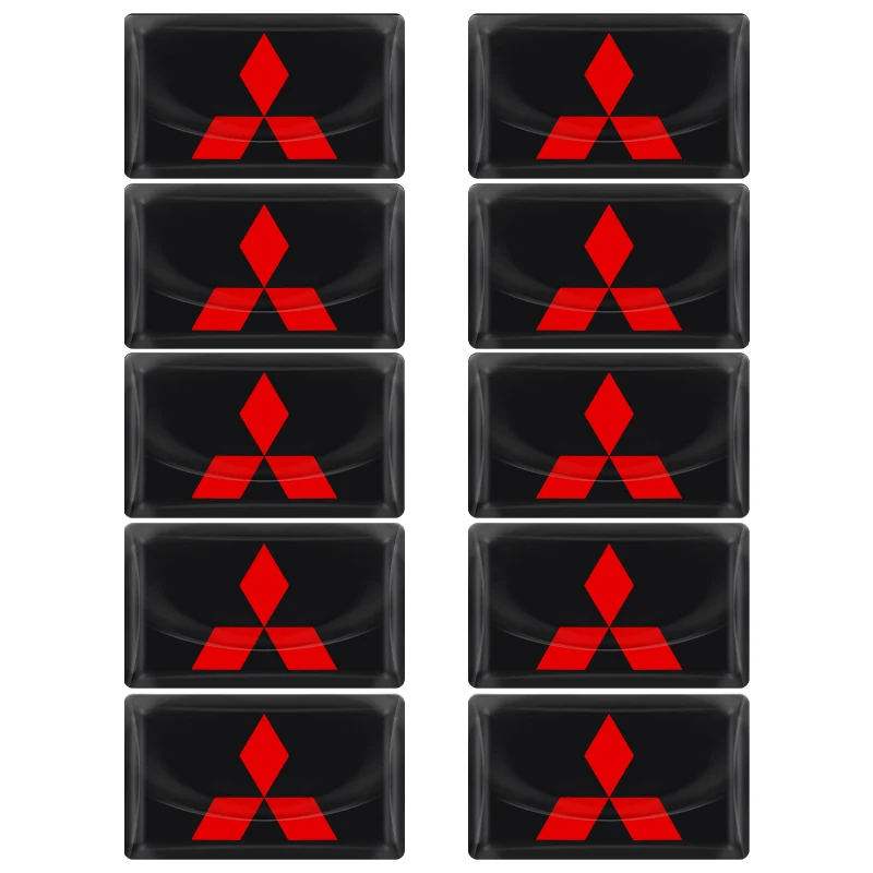 10pcs Auto Styling 3D Epoxy Re - Resin Art Logo incelemesi ve fiyatı