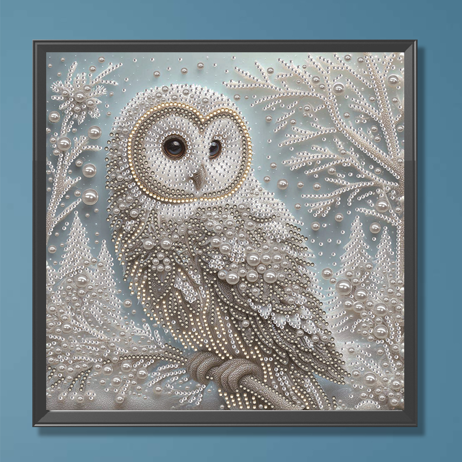 Owl Special Shaped 5D DIY Part - Resin Art On Wall incelemesi ve fiyatı
