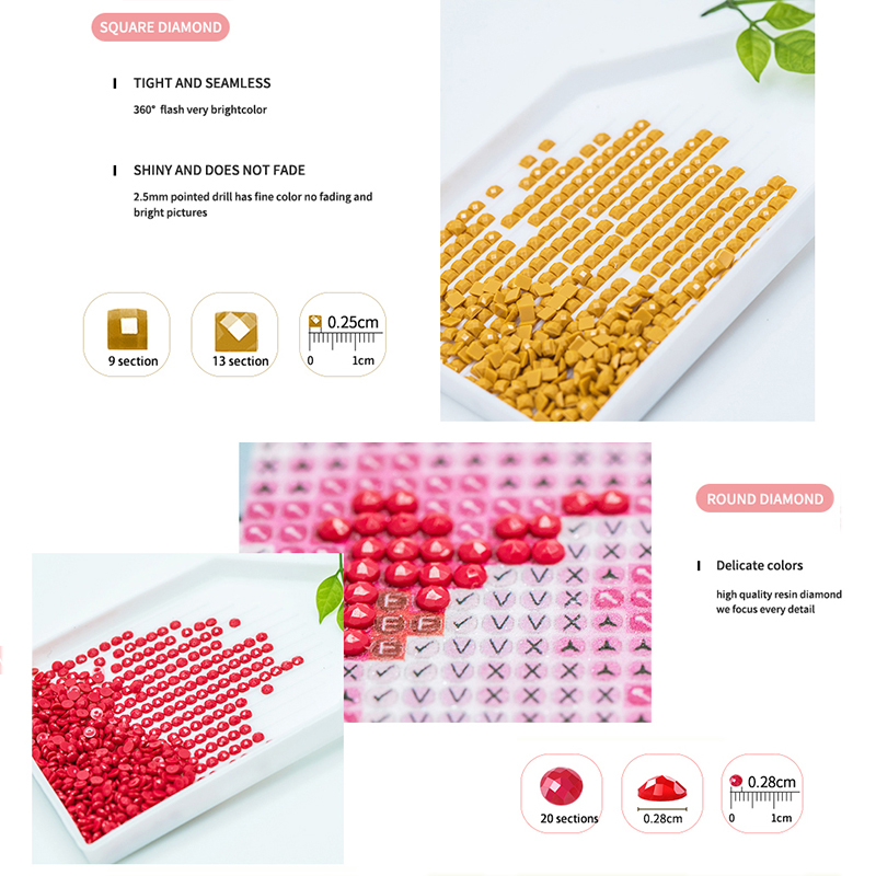 Frameless, Diamond Painting Dr - Resin Art Of Flowers incelemesi ve fiyatı