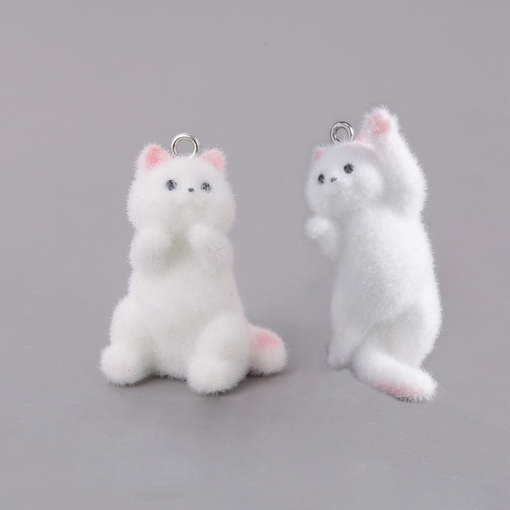 2pcs Flocking Little Cat Resin - Resin Art Notes incelemesi ve fiyatı