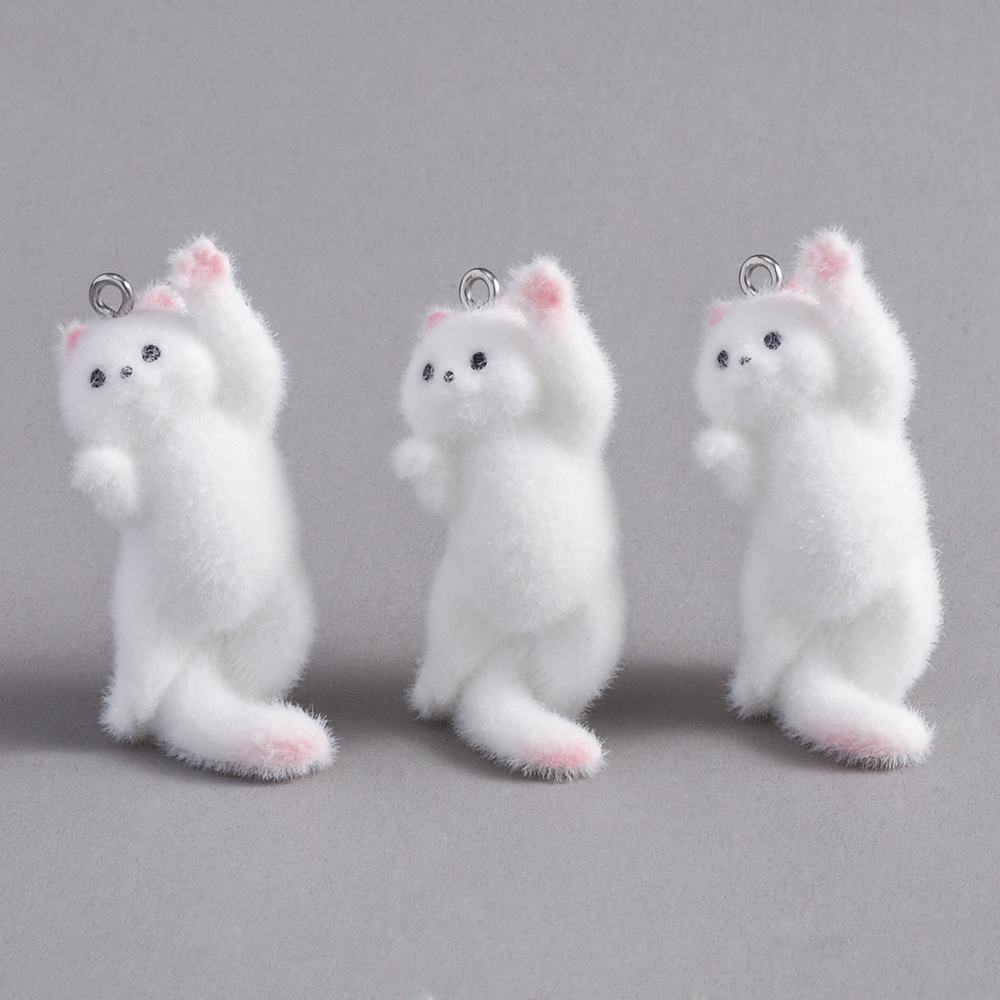 2pcs Flocking Little Cat Resin - Resin Art Notes incelemesi ve fiyatı