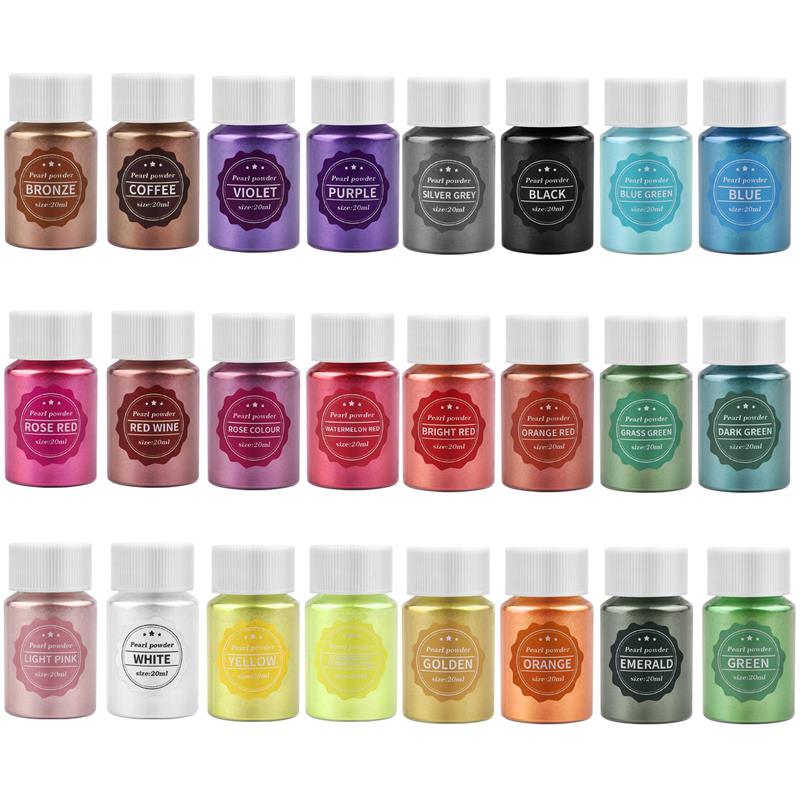 24 Coloers 10g Pearl Powder UV - Pearl Powder Resin incelemesi ve fiyatı