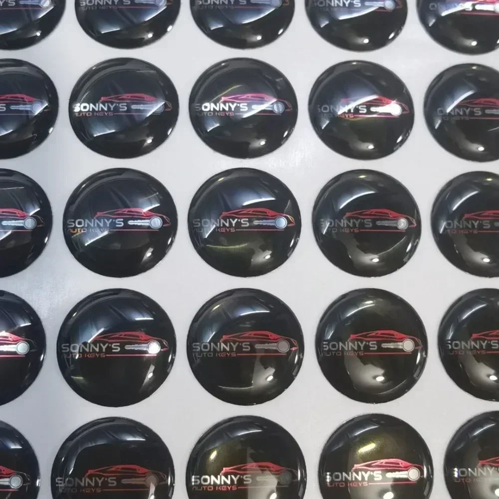 B Customized 14mm Round Car Ke - Resin Art Logo incelemesi ve fiyatı