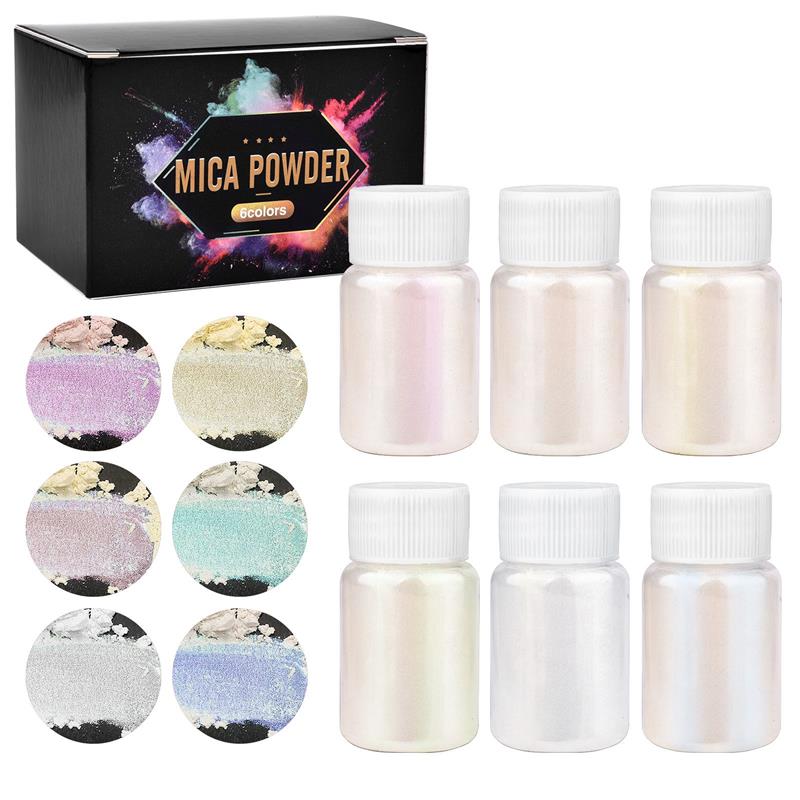 6 Pcs-Set Epoxy Resin Dye Mica - Resin Dye Opaque incelemesi ve fiyatı