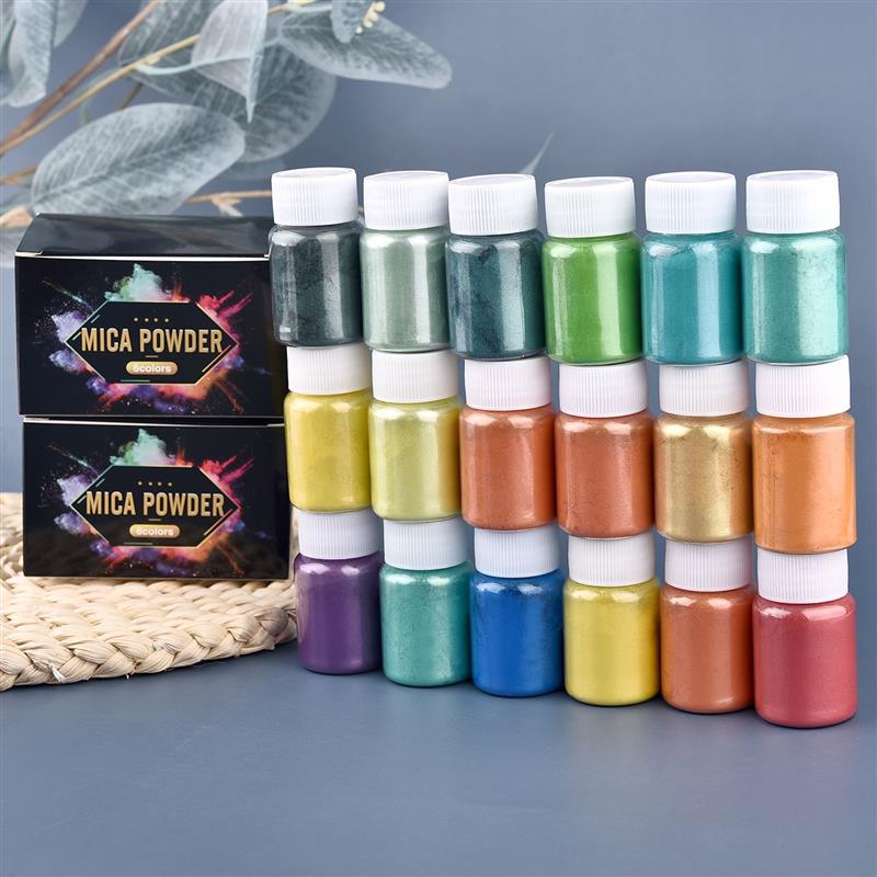 6 Pcs-Set Epoxy Resin Dye Mica - Resin Dye Opaque incelemesi ve fiyatı