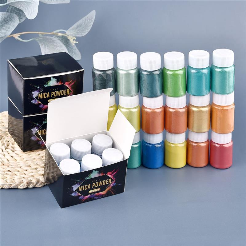 6 Pcs-Set Epoxy Resin Dye Mica - Resin Dye Opaque incelemesi ve fiyatı