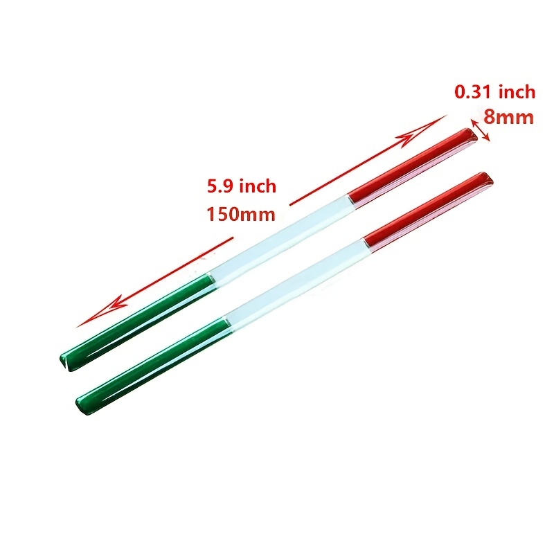 2pcs THIN Italy Flag Sticker B - Resin Art Logo incelemesi ve fiyatı