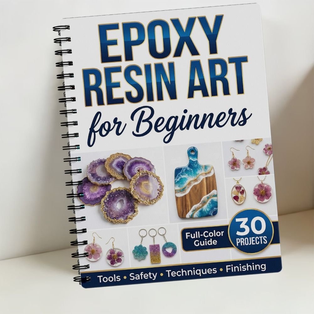 Step-by-Step Epoxy Resin Art H - Resin Art Tutorial incelemesi ve fiyatı