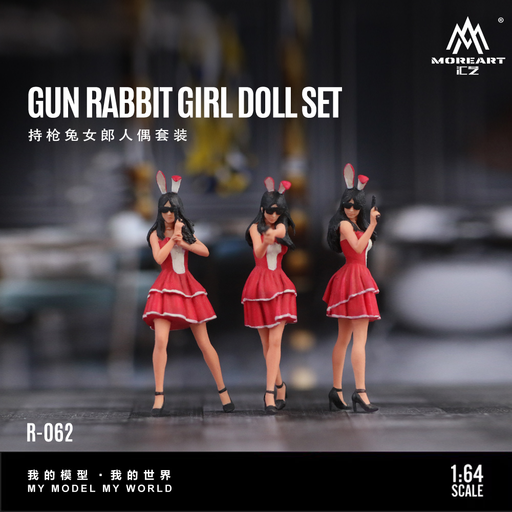 More Art 1:64 The Bunny Girl M - Resin Art Decor incelemesi ve fiyatı