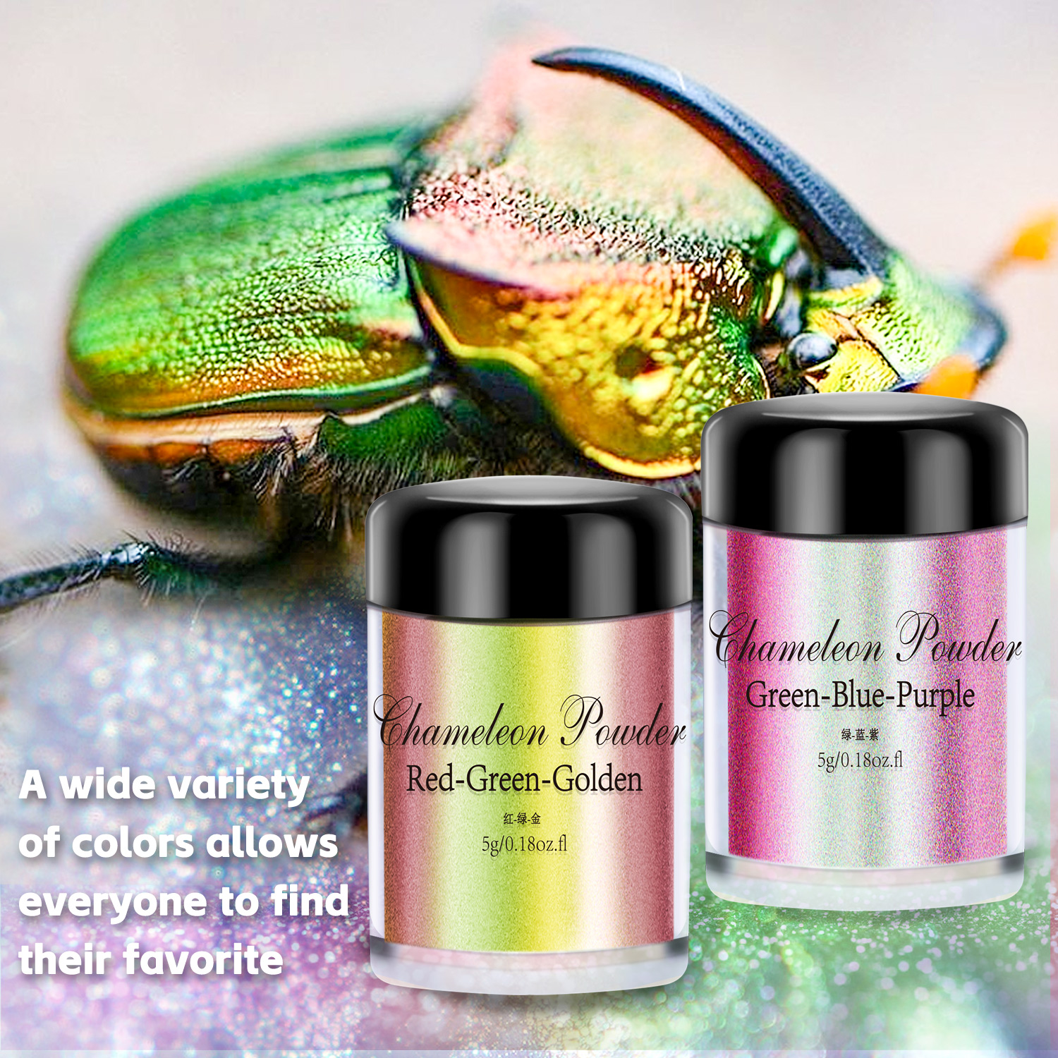 5g Chameleon Powder Nail Stain - Resin Dye Opaque incelemesi ve fiyatı